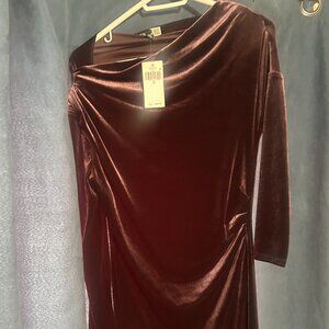 Ralph Lauren Velvet Dress.